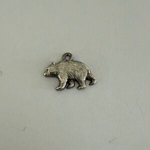 James Avery Silver Bear Charm